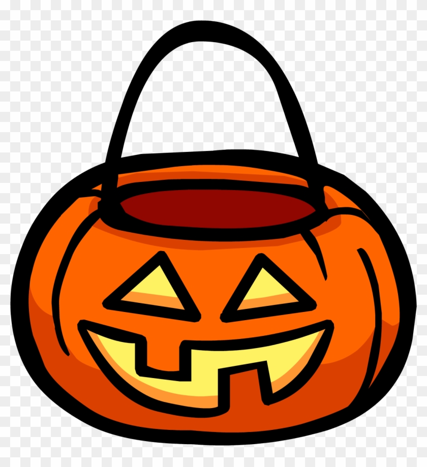 Pumpkin Basket - Trick Or Treat Basket Png #259009