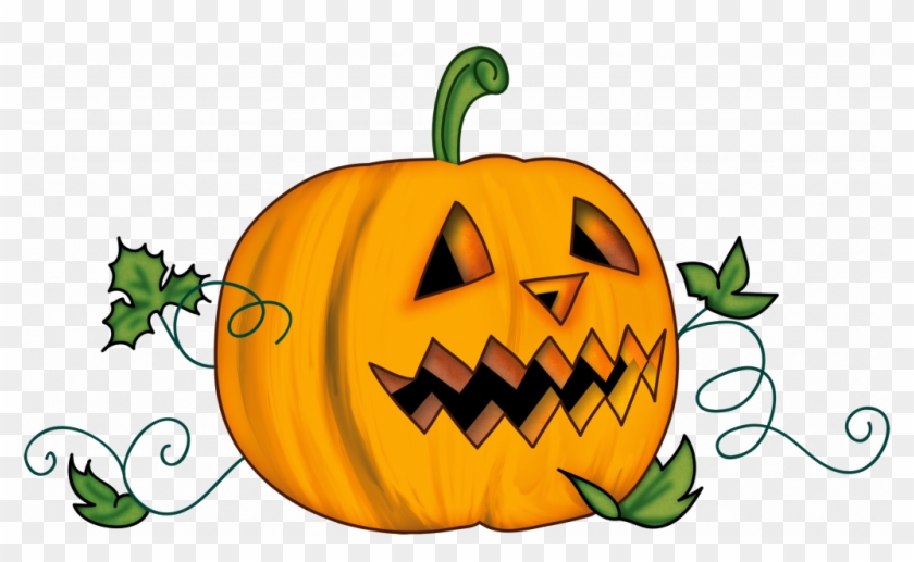 Halloween ~ Halloween Clipart Borders And Backgrounds - Halloween Pumpkin Clipart Transparent #259064