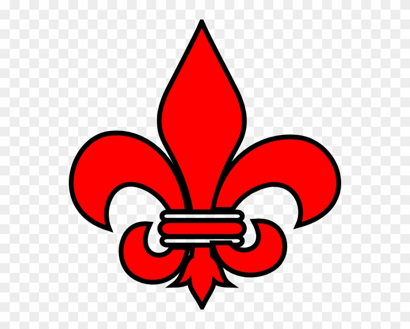 Large Fleur De Lis Template - St Joan Of Arc School Logo #259074