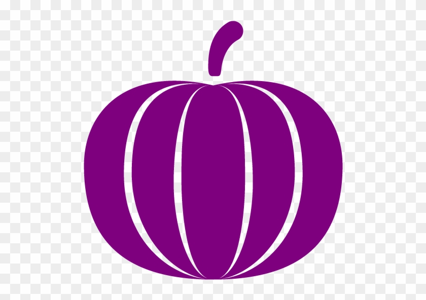 Pumpkin Clipart Purple - Pumpkin Icon Png #259086