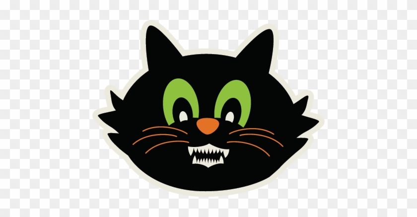 Scary Cat Svg Cut File Free Svgs Free Svg Cuts For - Cat #259087