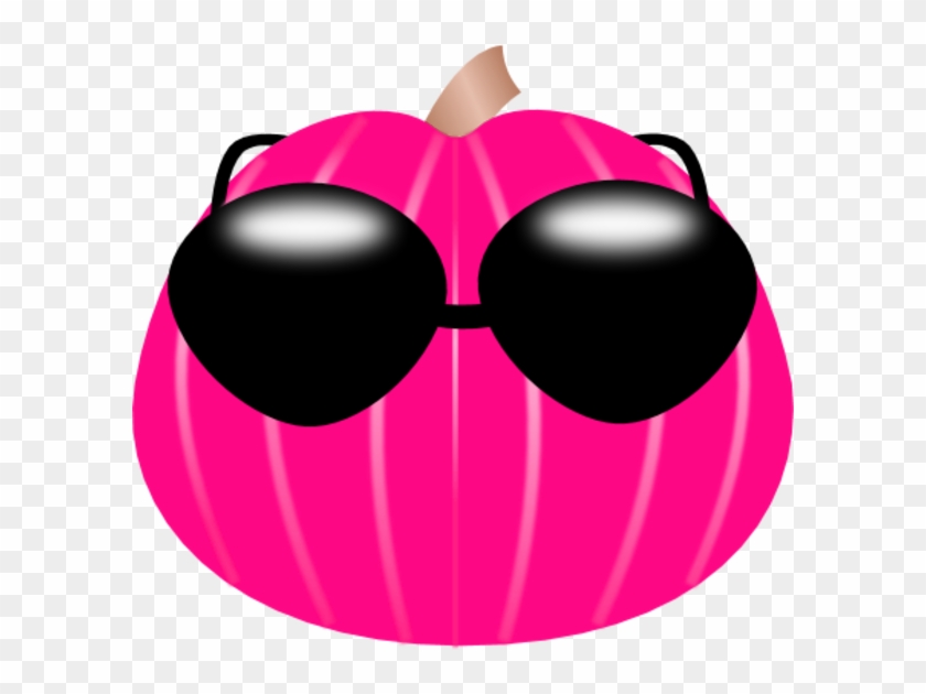 Pumpkins With Sunglasses Clipart - Pumpkins With Sunglasses Clipart #259131