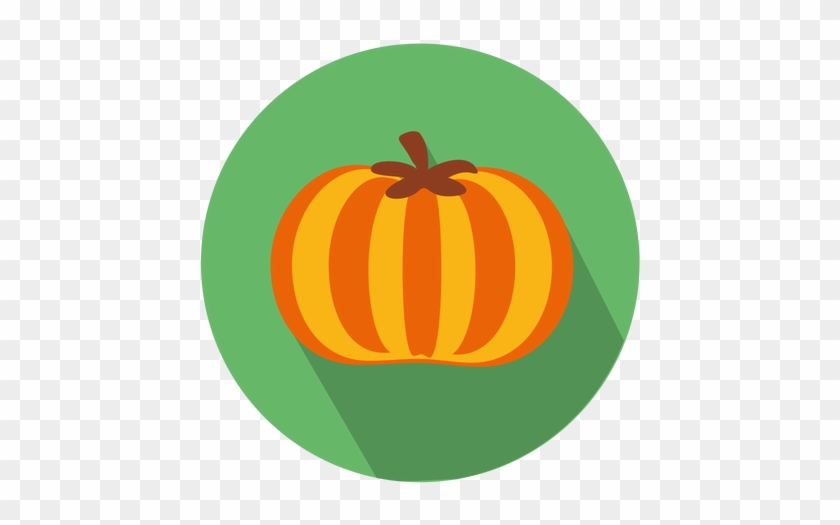 Pumpkin Clipart Circle - Pumpkin Icon Png #259144