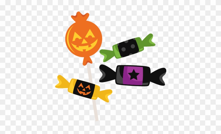 Halloween Candy Svg Scrapbook Cut File Cute Clipart - Clip Art #259198