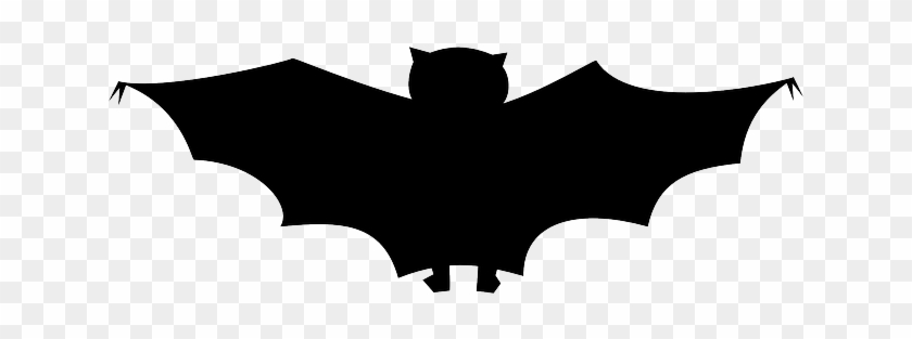 Bat, Halloween, Spooky, Dracula, Silhouette, Animal - Bat Silhouette Vector #259217