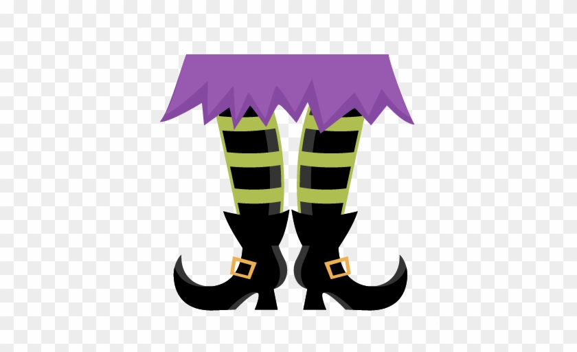 Halloween - Witch Feet Clipart #259281