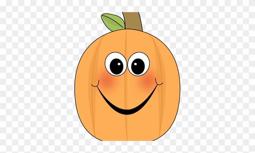 349 X 450 - Free Happy Pumpkin Clipart #259392