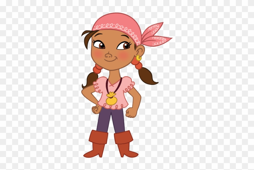 Jake And Neverland Pirates Izzy Clipart - Jake And The Neverland Pirates #259404