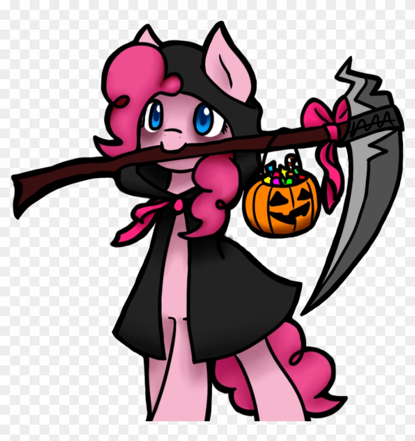 Jadekettu, Candy, Clothes, Costume, Grim Reaper, Nightmare - Mlp Pinkie Pie Reaper #259449