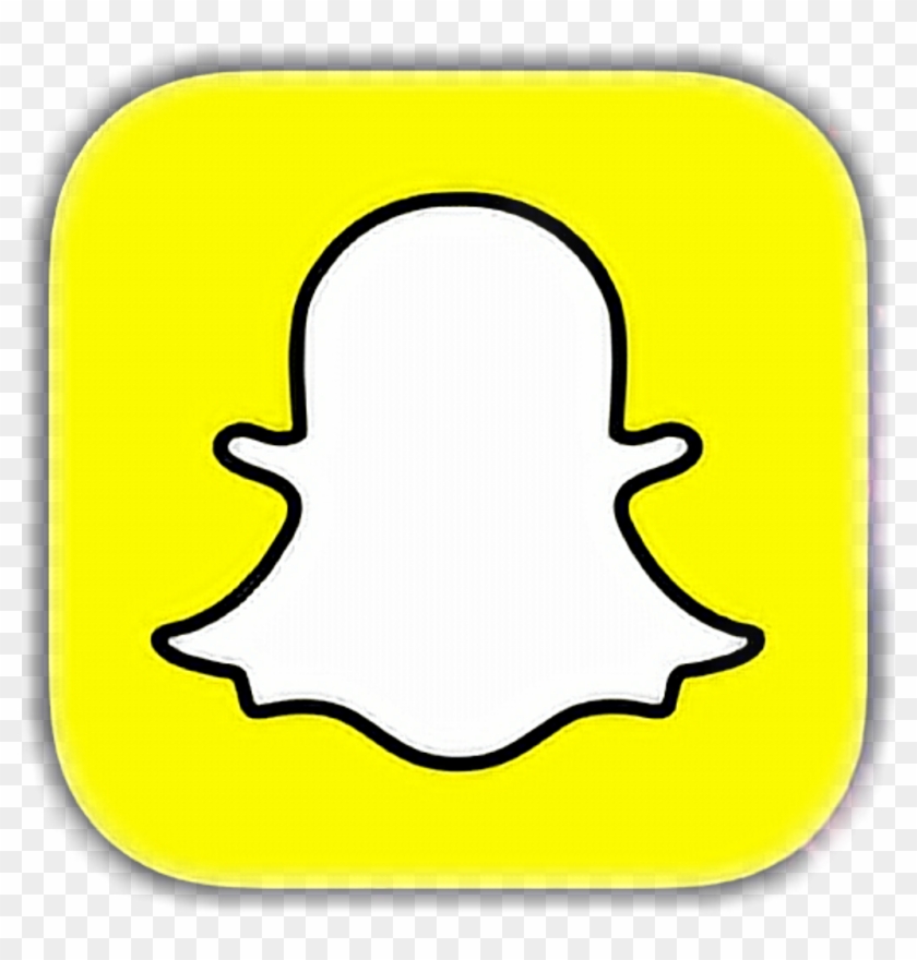 Snapchat Logo Yellow Ghost Perfectfreetoedit - Snapchat Download #259512