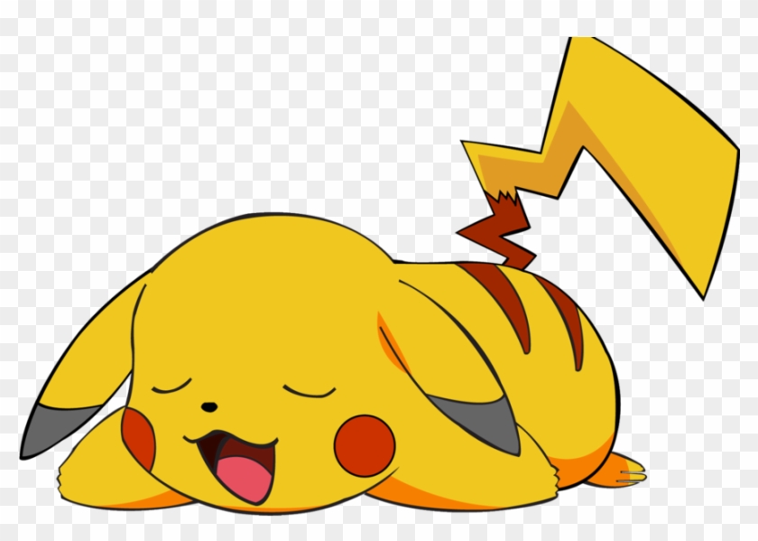 Pikachu Cliparts - Lazy Pikachu #259539