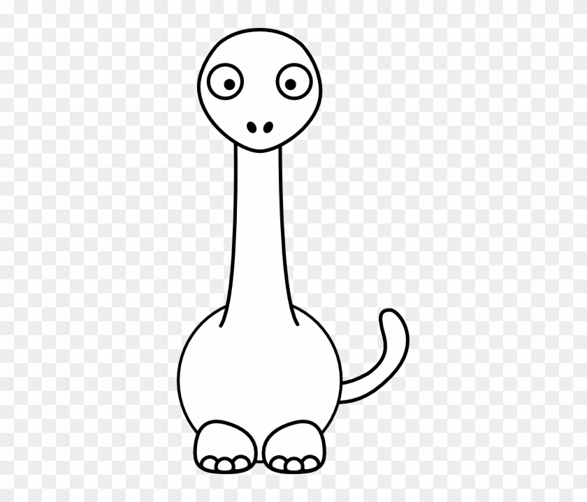 Brontosaurus Black White Stuffed Animal Halloween 333px - Brontosaurus Puzzle Coloring Page #259555