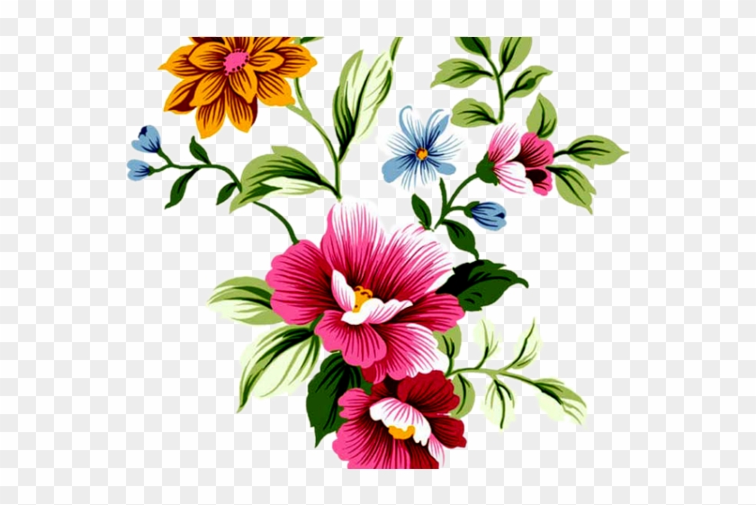 Pansy Clipart Swag - Embroidery Botanical Flowers #1682641