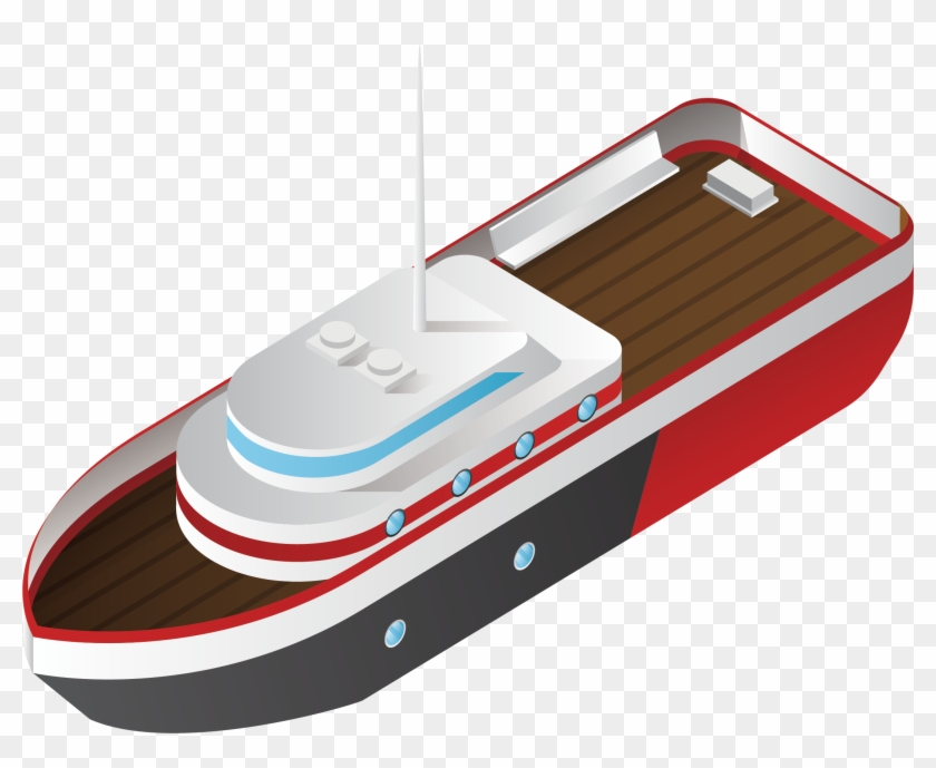 Yacht Ship Boat Clip Art - Speedboat #1682653