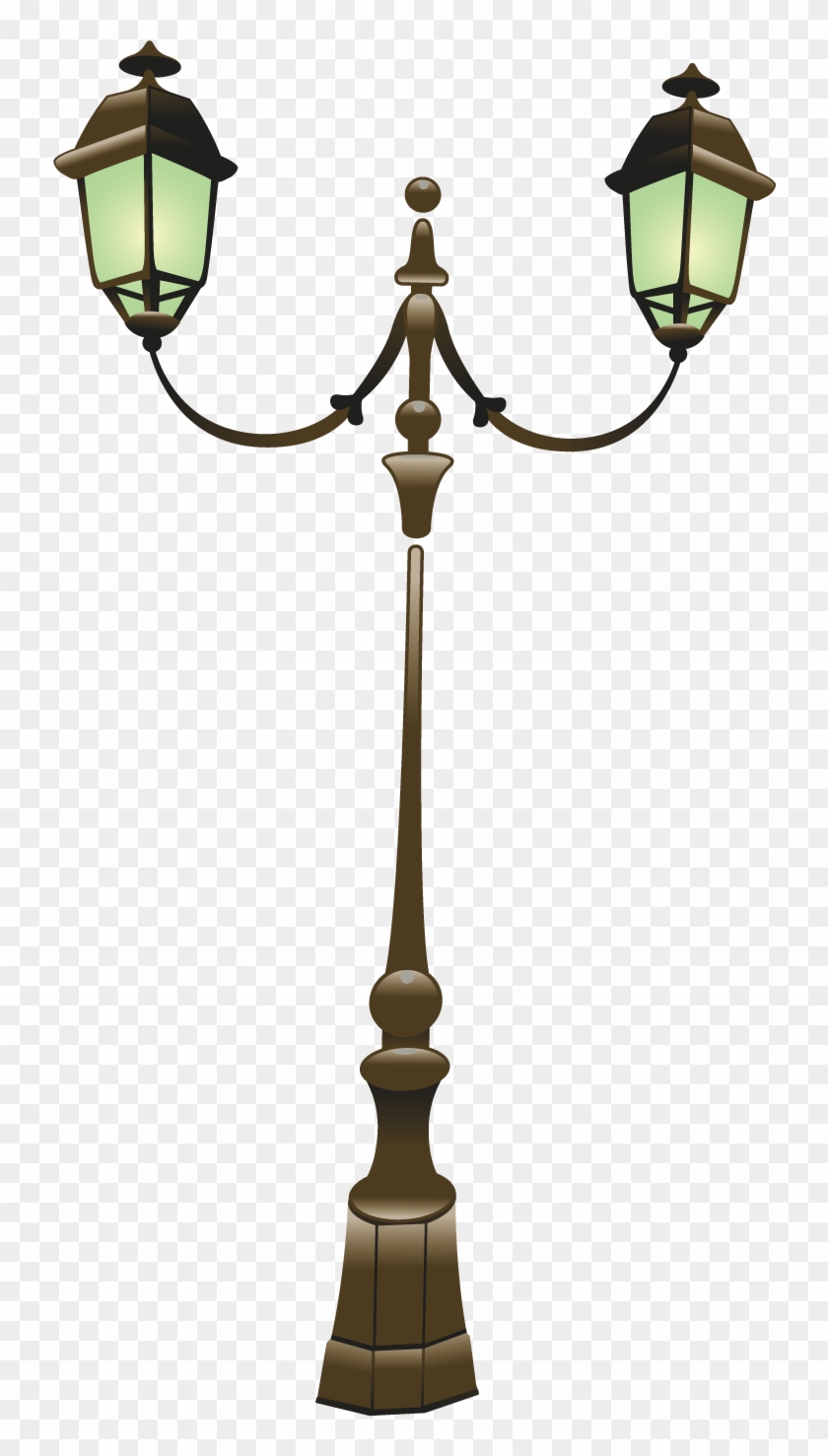 Street Light Clipart Nightlight - Lampu Jalan Vektor #1682743