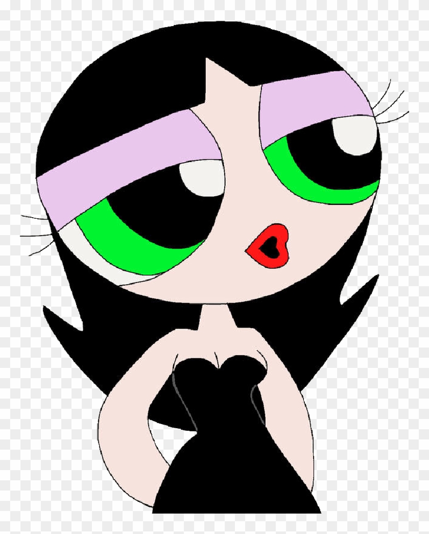 Buttercup In A Black Dress By Crawfordjenny - Cartoon #1682802