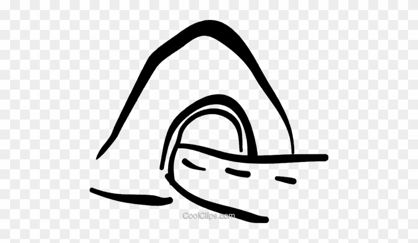 Tunnel Royalty Free Vector Clip Art Illustration - Tunnel Royalty Free Vector Clip Art Illustration #1682843