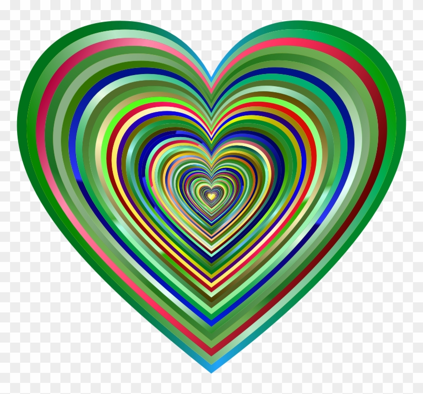 Medium Image - Psychedelic Heart Png #1682856