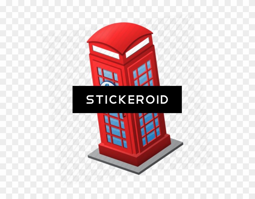 Telephone Booth Objects - Phone Booth Icon Png #1682872