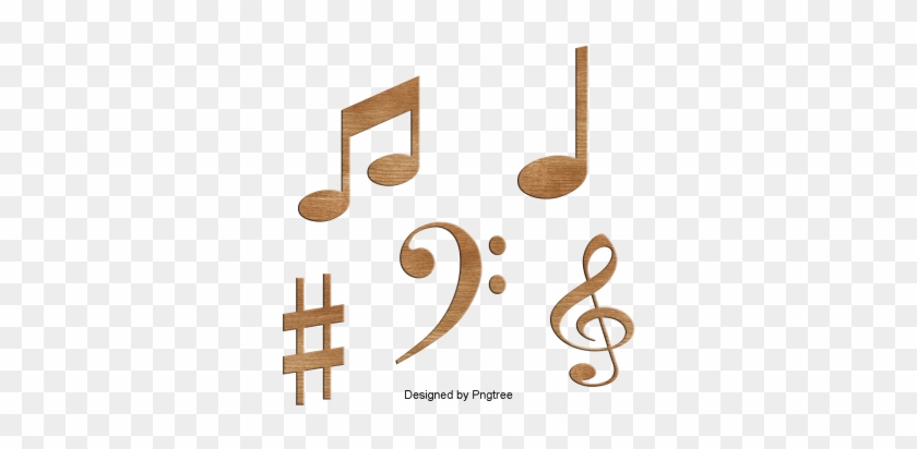 Cartoon Simple Wood Element Design, Cartoon, Simple, - Music #1682898