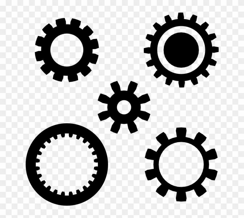 Gears, Gear Set, Cog - Power And Energy Icons #1682900