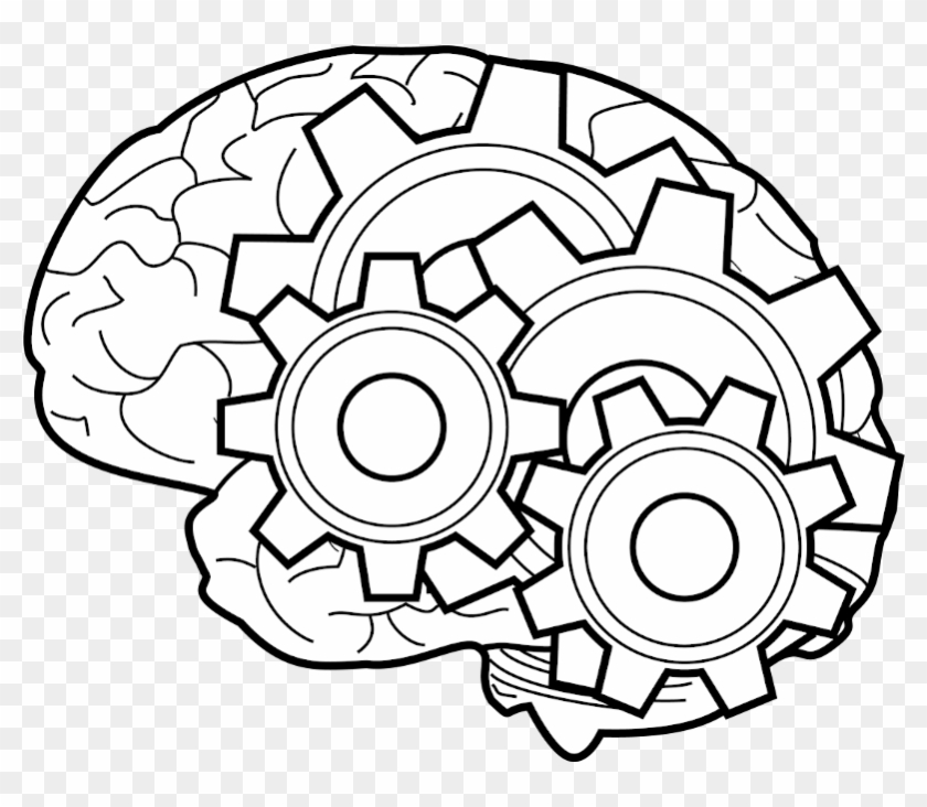 Mechanical Machine Gears Drawing Stock Illustration  Download Image Now   Black And White Black Color Clip Art  iStock