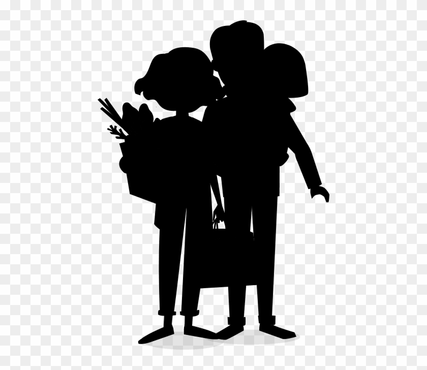Silhouette Clipart Public Relations Human Behavior - Silhouette #1682966