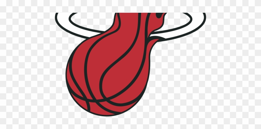 Lets Go Heat The Florida Villager - Miami Heat's First Logo #1682995