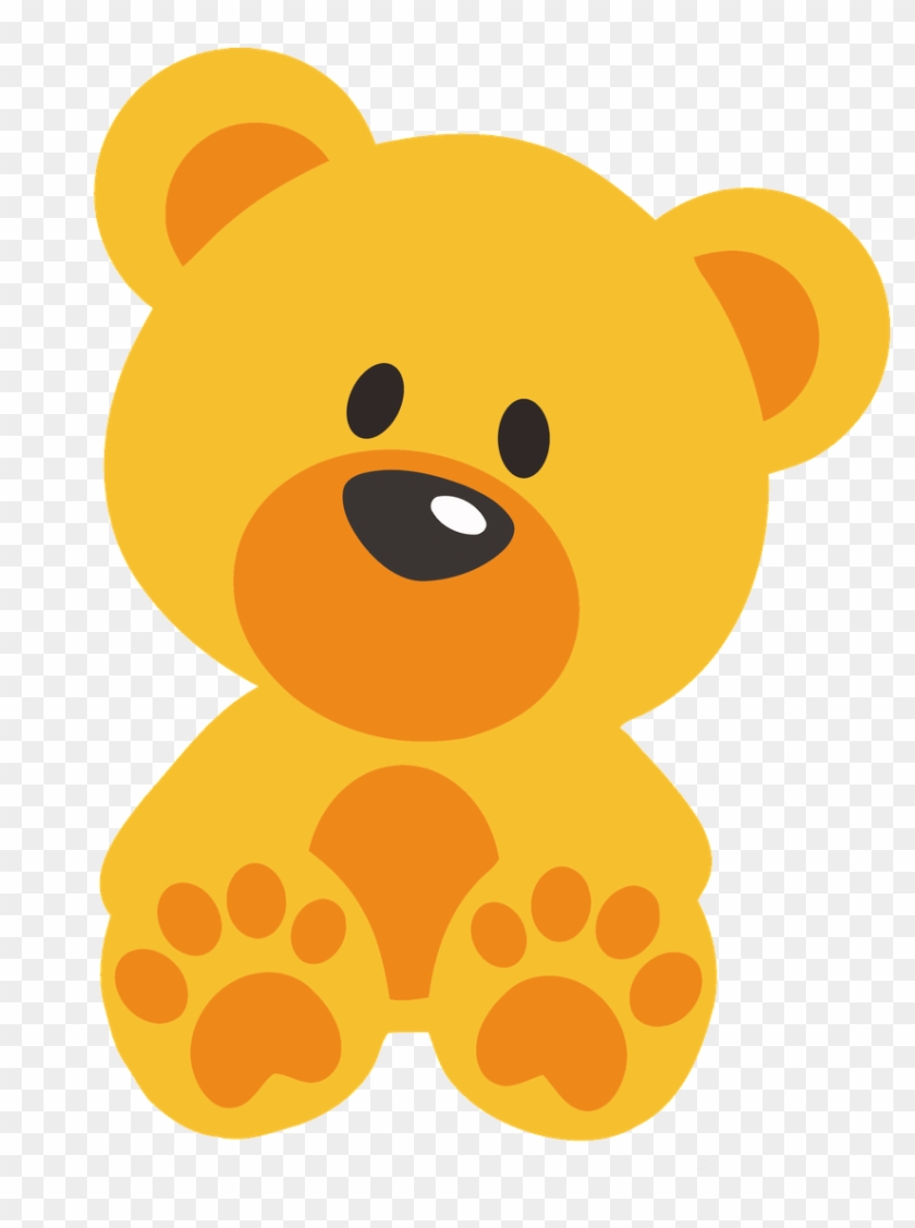 Teddy Bear - Yellow Teddy Bears Clipart #1683124