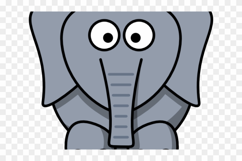 Trunk Clipart Elephant Mask - Cartoon Elephant #1683215