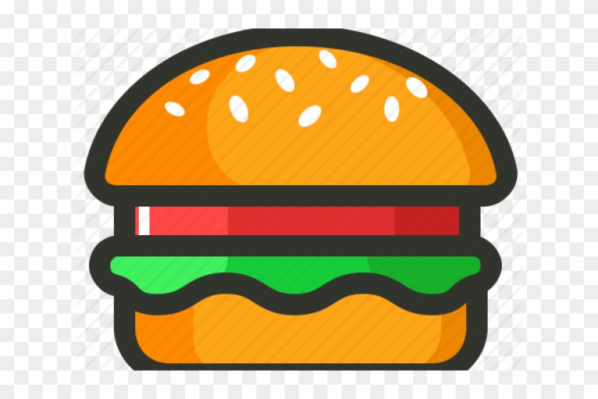 Veggie Burger Clipart #1683224