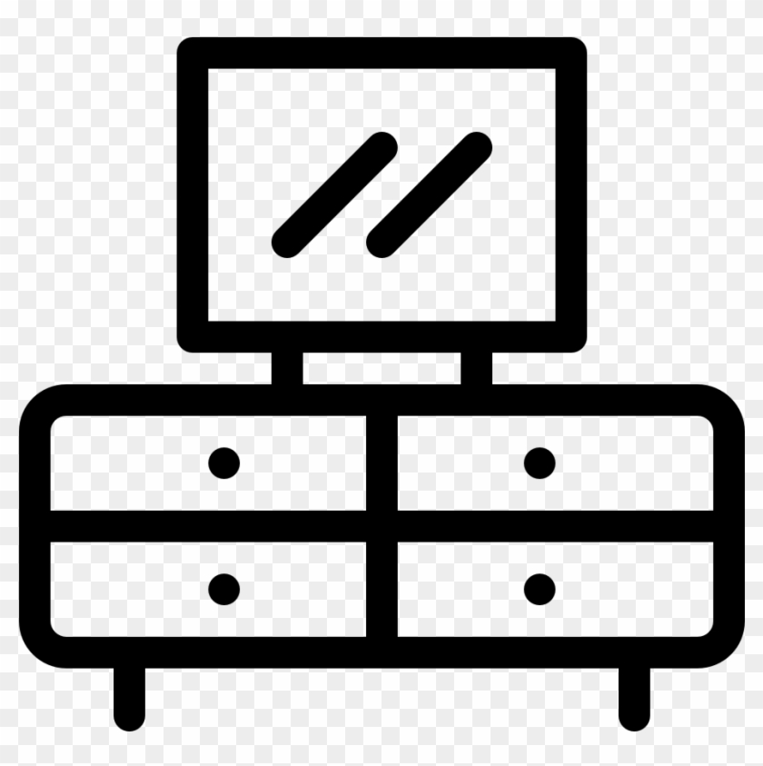 Dresser Clipart Mirror Clipart - Dresser Clipart Mirror Clipart #1683269