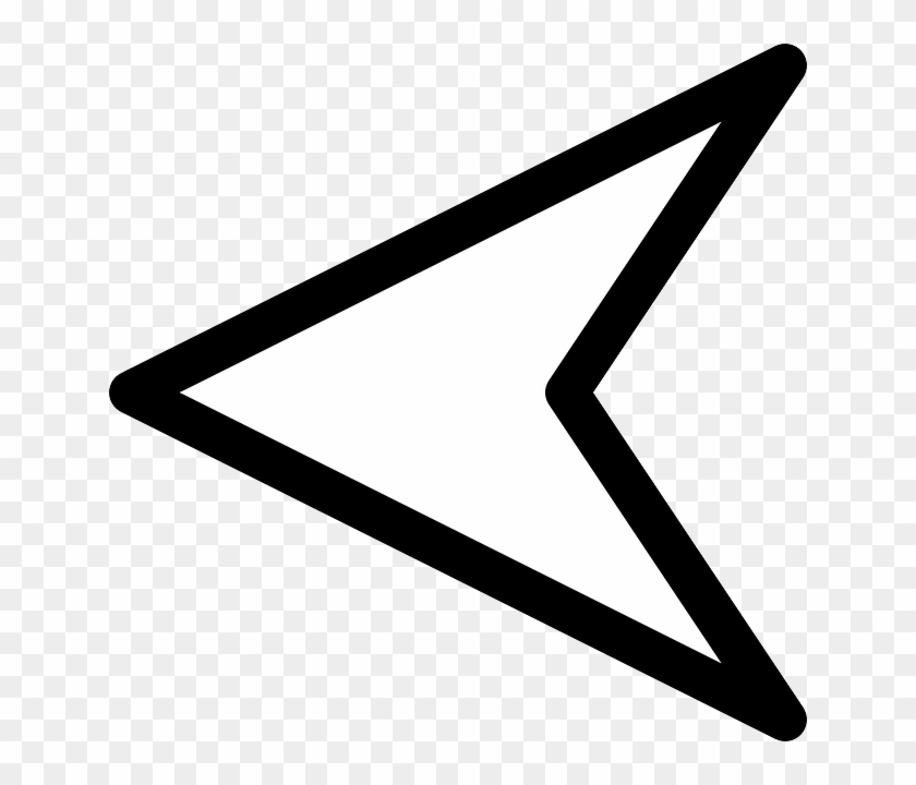 White Arrow Left Png Clipart Arrow Clip Art - White Arrow Left Png #1683311