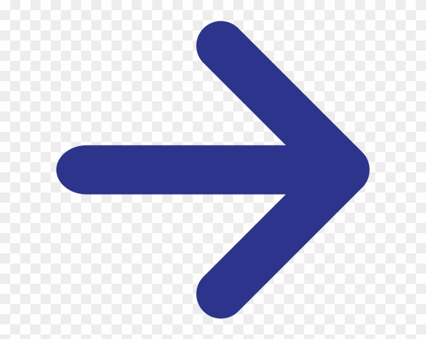 Right Arrow Png Transparent Icon - Blue Bullet Point Symbol #1683313