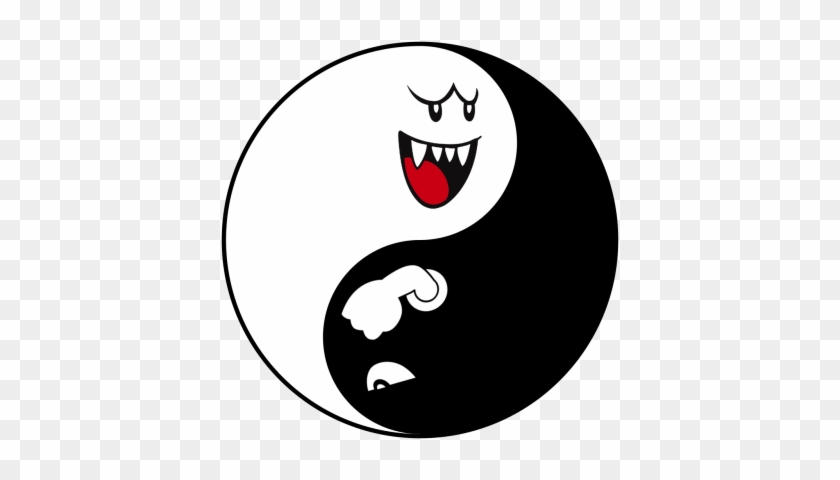 Bullet And Mario Yin Yang Tattoos Png - Bullet Bill Yin Yang #1683322