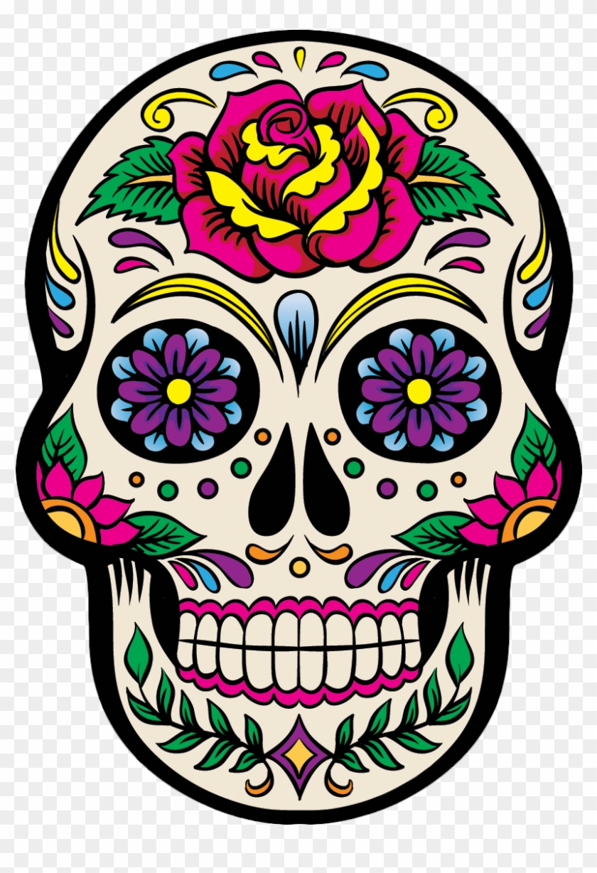 #dyaofthedead #skull #ftestickers #freetoedit #remixit - Calavera Dia De Muertos Png #1683329
