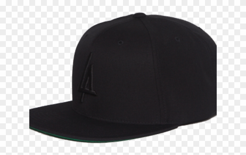 Snapback Clipart Thug Life - Gorra Negra Plana De Frente #1683349