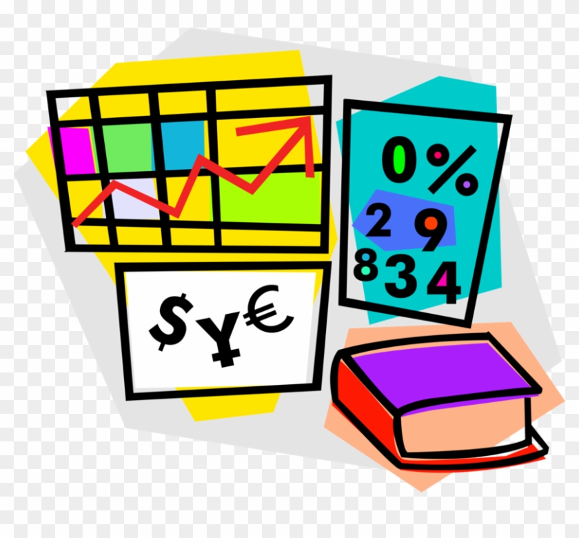 Vector Illustration Of Wall Street Stock Market Investments - Economics #1683438