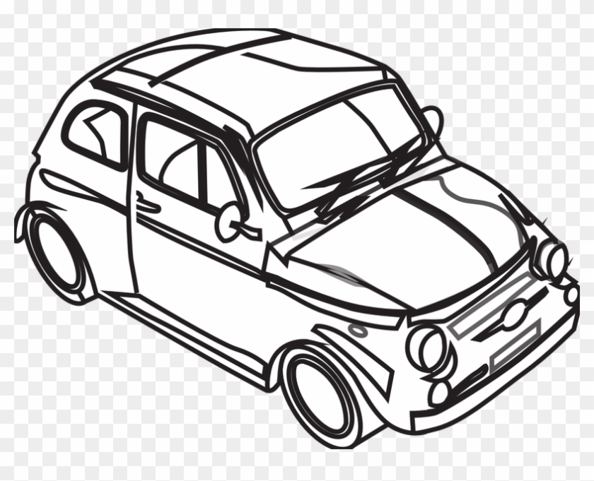 Car Pictures Black And White - Black And White Clipart Car #1683476