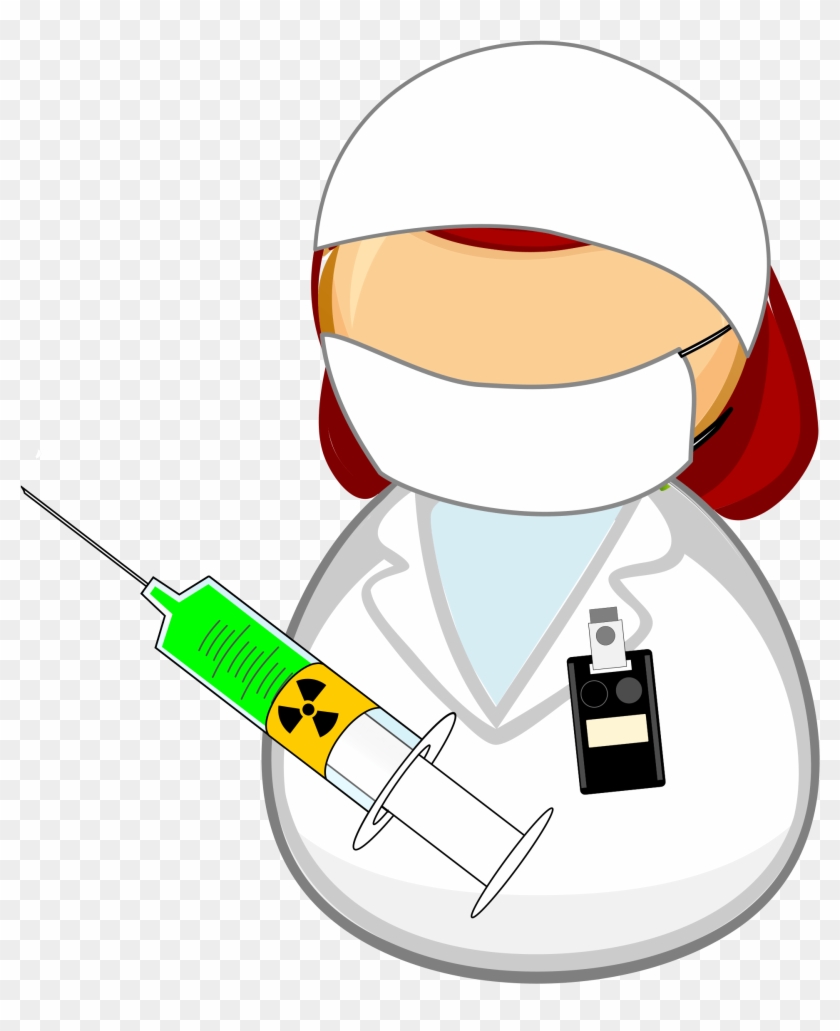 Nuclear Medicine Worker Vector Clipart - Nuclear Medicine Clipart #1683523