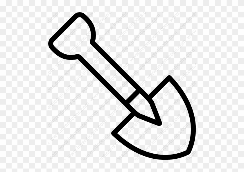 Shovel - Line Art #1683537