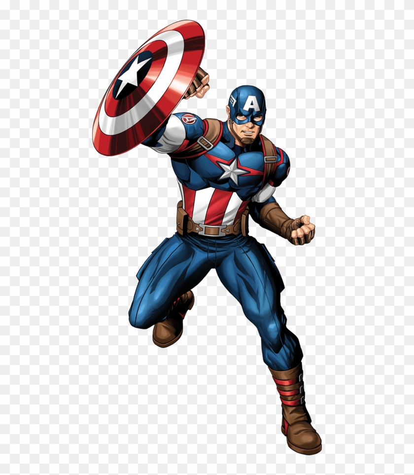 Captain America Clipart Draw In Color - Avengers Ultron Revolution Captain  America - Free Transparent PNG Clipart Images Download