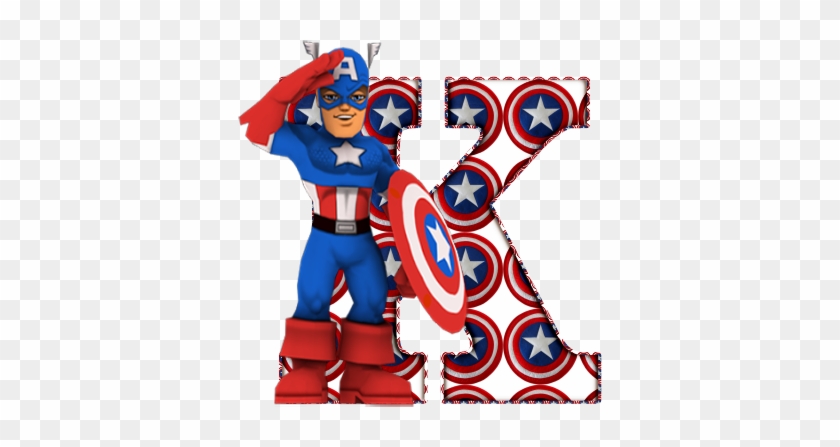 Alfabeto Del Capitán América - Alfabeto De Capitan America #1683591