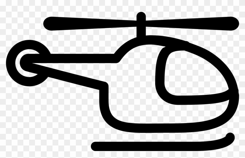 Helicopter Clipart Flying Machine - Simbolo Elicottero Png #1683686