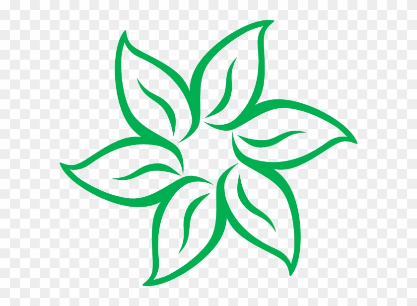 Flower Vector Green Png #1683703