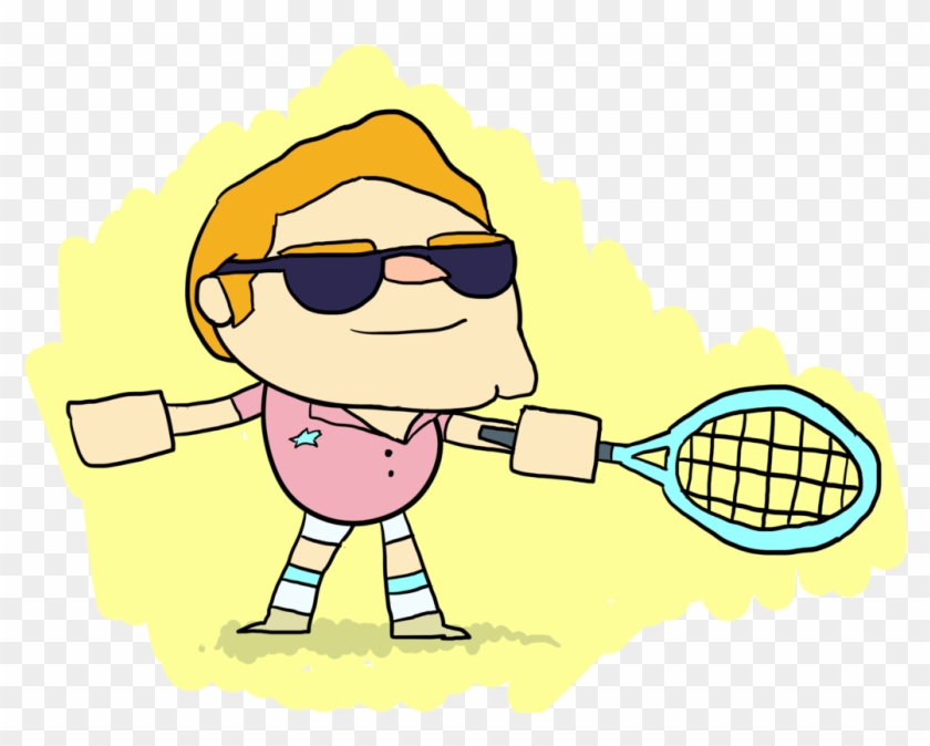 Game, Set, Match - Cartoon #1684015