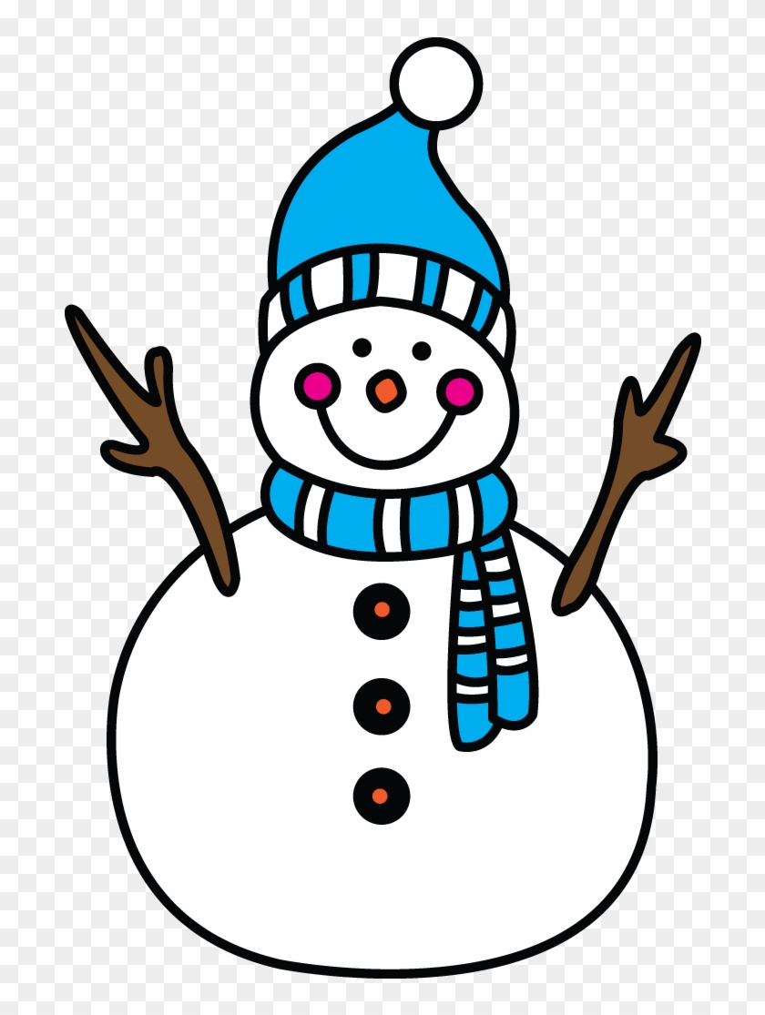 How To Draw A - Snowman Easy To Draw #1684063