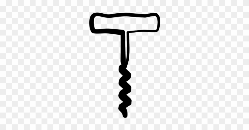 Corkscrew - Wine Opener Clip Art #1684072