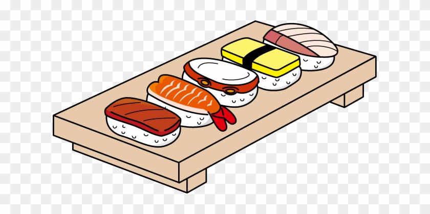 Nigiri Sushi お 寿司 イラスト 白黒 Free Transparent Png Clipart Images Download