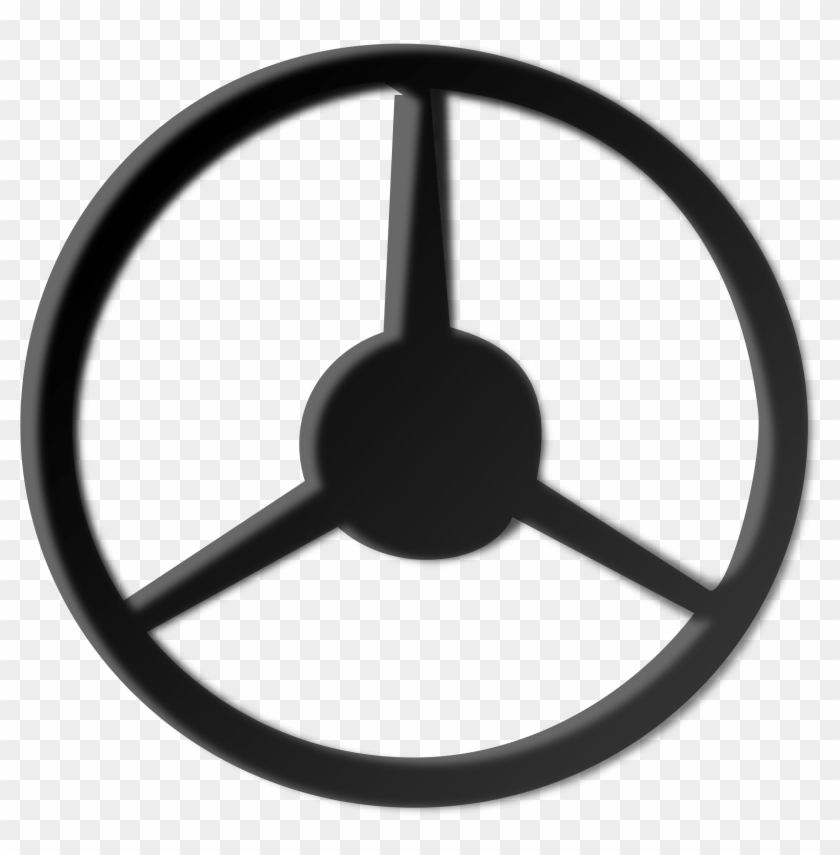 Car Steering Wheel Clip Art - Steering Wheel Clipart Png #1684105